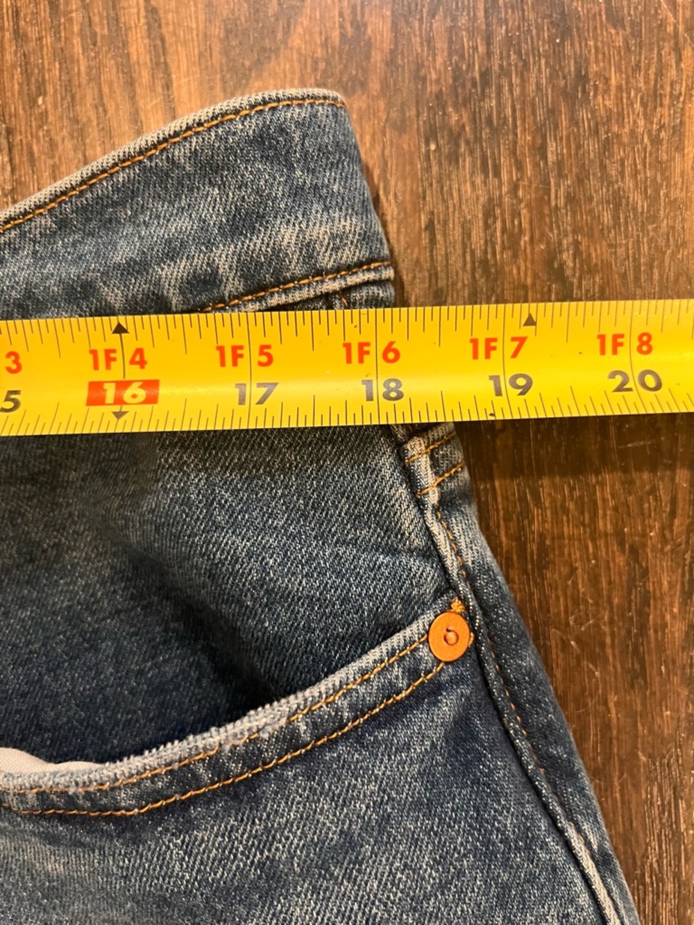 Madewell Ballon Jeans Vintage Mid-Wash Size 32 - Picture 6 of 10